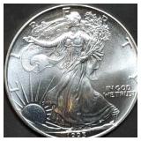 1993 1oz Silver Eagle BU