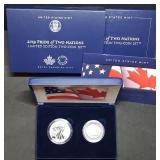 2019 Pride of Two Nations 2-Coin Proof Set MIB