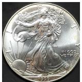 1999 1oz Silver Eagle BU