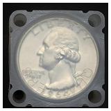 Gem BU Roll 1964 Washington 90% Silver Quarters