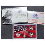 2004 Statehood Quarters Silver Proof Set MIB