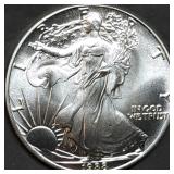 1988 1oz Silver Eagle BU