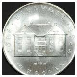1964 Norway 10 Kroner 90% Silver Comm. Gem BU