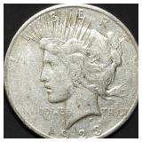 1923-S Peace Silver Dollar