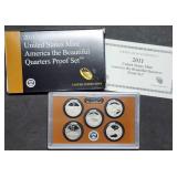 2011 America the Beautiful Quarter Proof Set MIB