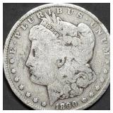 1890-O Morgan Silver Dollar