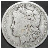 1889-O Morgan Silver Dollar