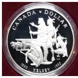 1990 Canada Proof Silver Dollar MIB Commem