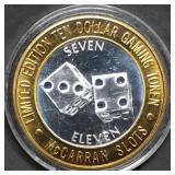 Vintage .999 Silver Strike Casino Token .61oz