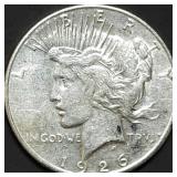 1926-S Peace Silver Dollar Nice