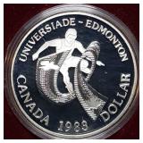 1983 Canada Proof Silver Dollar MIB Commem