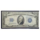 1934 A $10 Silver Certificate Nice Note