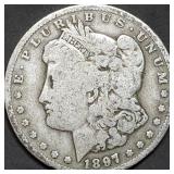 1897-S Morgan Silver Dollar, Better Date