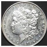 1878-S Morgan Silver Dollar BU Nice
