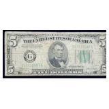 1934 C $5 FRN Chicago Illinois