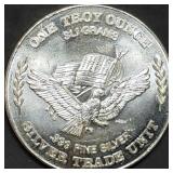 1 Troy Oz .999 Silver Round US Assay Office