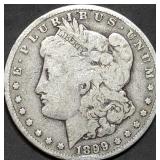 1899-O Morgan Silver Dollar