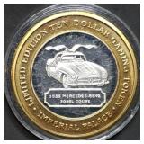 Vintage .999 Silver Strike Casino Token .61oz