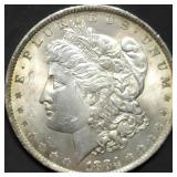 1884-O Morgan Silver Dollar BU Toned