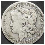 1888-O Morgan Silver Dollar