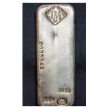 Rare Johnson Matthey 50oz Numbered Silver Bar