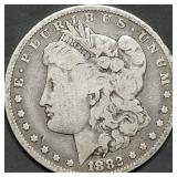 1882-O Morgan Silver Dollar