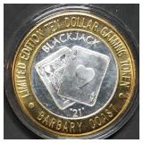 Vintage .999 Silver Strike Casino Token .61oz