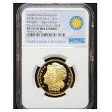 1/2oz .999 Gold Smithsonian Morgan NGC PF70