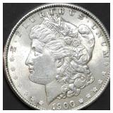 1900 Morgan Silver Dollar Gem BU