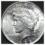 1923 Peace Silver Dollar Gem BU