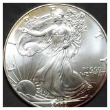 2002 1oz Silver Eagle BU