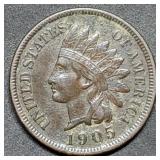 1905 Indian Head Cent