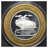Vintage .999 Silver Strike Casino Token .61oz