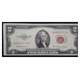 1953 $2 Red Seal Legal Tender High Grade Note
