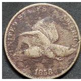 1858 Flying Eagle Cent