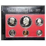 1977 US Mint Proof Set w/ Ike Dollar