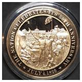 Franklin Mint 45mm Bronze US History Medal 1826