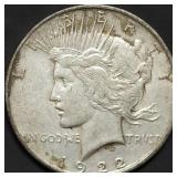 1922 Peace Silver Dollar
