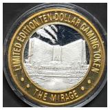 Vintage .999 Silver Strike Casino Token .61oz