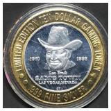 Vintage .999 Silver Strike Casino Token .61oz