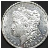 1879-S Morgan Silver Dollar BU
