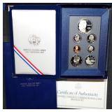 1993 US Mint Prestige Proof Set with Silver Dollar