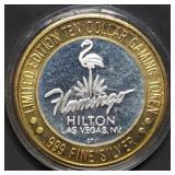 Vintage .999 Silver Strike Casino Token .61oz