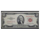 1953 $2 Red Seal Legal Tender Bank Note