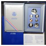 1986 US Mint Prestige Proof Set with Silver Dollar