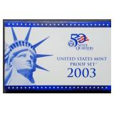 2003 US Mint Proof Set MIB