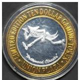 Vintage .999 Silver Strike Casino Token .61oz