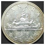 1972 Canada .500 Silver Voyager Dollar Commem.
