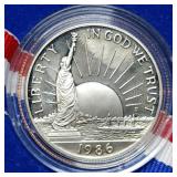 1986-S Statue of Liberty Proof Half Dollar MIB