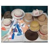 Straw Hats & Fair give-away Paper Hats